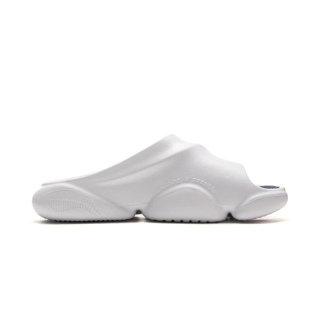 Li Ning Badfive Slide Og Casual Breathable Lightweight Non-Slip Slide Sandals Men Footwear White ABTV007-4