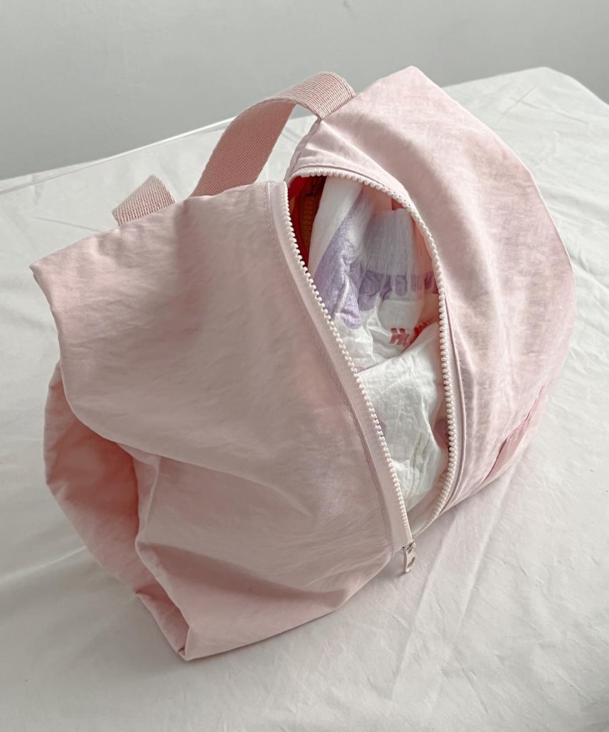 Nuaname Pouch Bag Pink Bread
