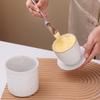 Ceramic Butter Dish - Freshness Preservation Sealed Jar, Creative Western Style Butter Box.