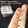21Pcs-with Flies Box Fly Fishing Flies Artificial Wet Flies Bait for Fishing Trout/Perch Fishing Lure Artificial Nymph Bait Fishing Bait Hook Size #10