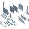Mercedes-Benz W253 GLC300 Radiator Lower Bracket 2535010520