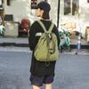 Street Trend Drawstring Backpack: Solid Color Couple Style for Sport, Travel & Fitness