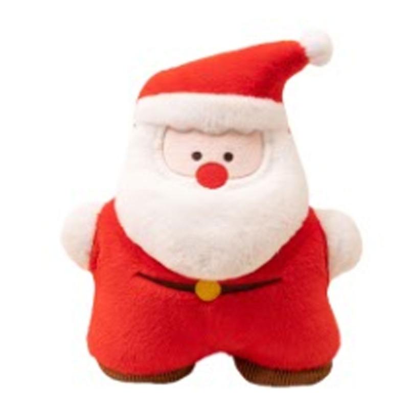Festivo Natale Babbo Natale Pupazzo di Neve Cuscino Schienale Super Morbido Cotone PP Cuscino da Abbraccio Soggiorno Camera da Letto Decorazione
