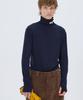 NOHANT Soft Turtleneck T-Shirt Navy