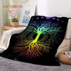 Tree of Life Nature Viking Yggdrasil Norse Soft Flannel Blankets,Throw Blanket Comfortable Blanket for Picnic Beds Home Bedroom