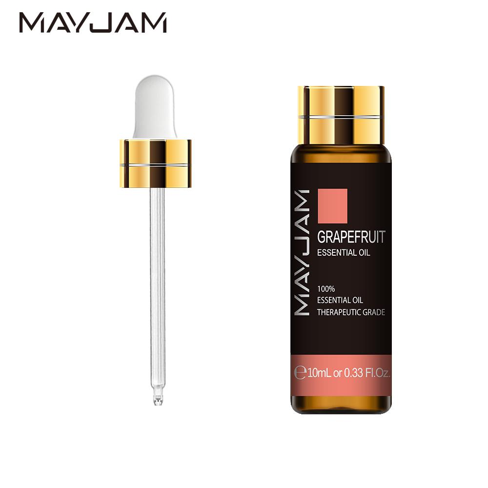 MAYJAM 10ml/30ml/100ml Grapefruit Pure Essential Oil Healthy Calming Humidifier Fragrance Air Purifier Spa Massage Bathing Fruit Aroma Oil