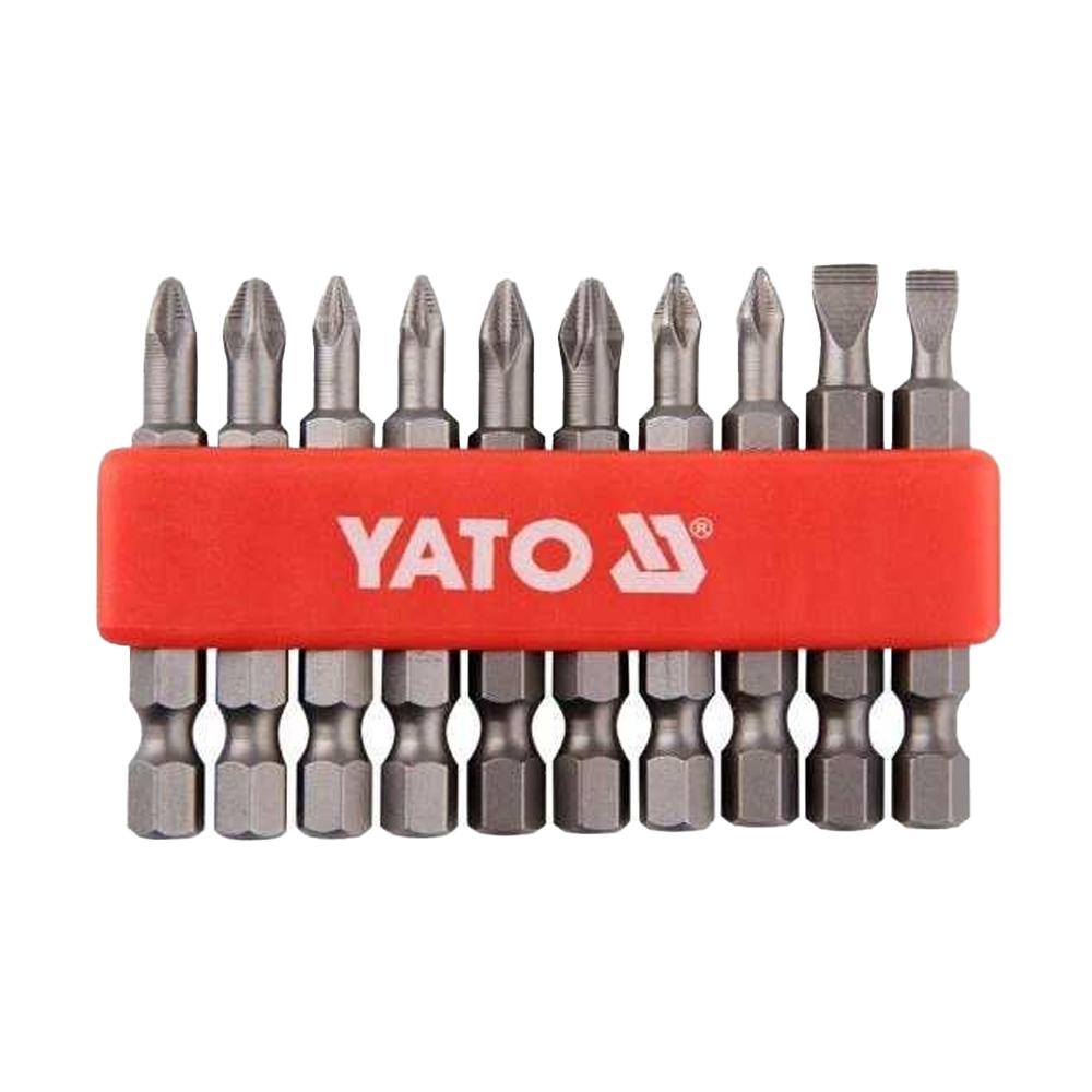 Yato Screwdriver Bit Set (Pack of 10)