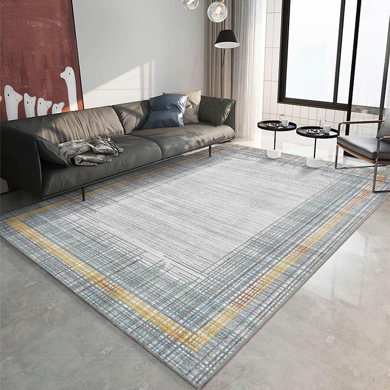 Stain-Resistant, Easy-Care Wabi-Sabi Crystal Velvet Living Room Carpet
