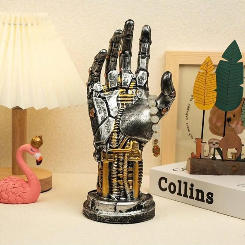 Cyberpunk 3D Robot Game Controller Stand Crafts, Suitable for Office, Home Decoration, Christmas, Halloween, Birthday Gifts, Par