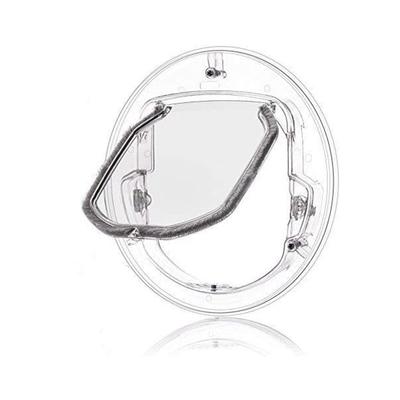 Home PC Transparent Pet Flapping Door Replacement Universal Living Room Bedroom Animal Lockable Doors Gate Pets Supplies