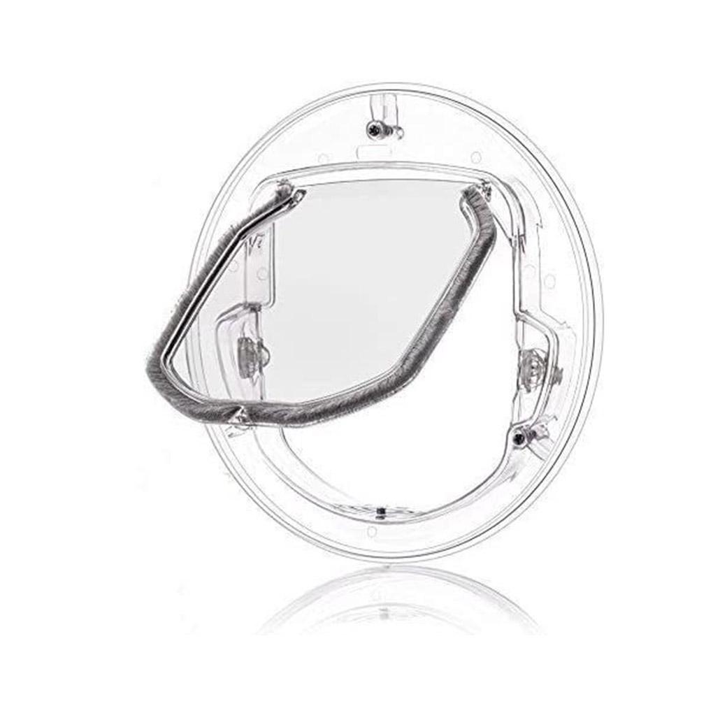 Home PC Transparent Pet Flapping Door Replacement Universal Living Room Bedroom Animal Lockable Doors Gate Pets Supplies