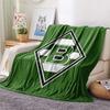 Borussia Print Flannel Blanket, High quality Comfortable for All Seasons, Home Decor, Warmth and Comfort, Perfect for Christmas Gifts