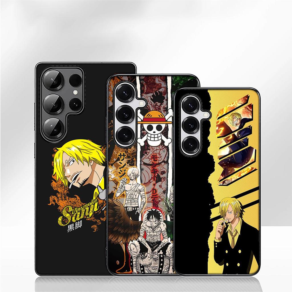 Luffy ONE Sanji PIECES Roronoa Zoro Case for Samsung Galaxy A55 A54 A25 A36 A17 A26 A35 A33 A34 A14 A37 S9 S20 S21 FE S10 Plus