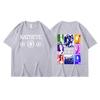 New KATSEYE printed T-shirt men's and women's casual T-shirt high-quality short sleeves