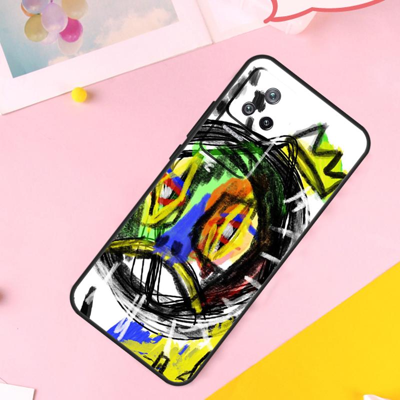 Graffiti Case For POCO X5 X3 F5 Pro M4 F3 F4 X4 GT Back Cover For Xiaomi 11T 12T Pro 11 12 13 Lite