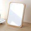 Foldable Wooden Desktop Makeup Mirror