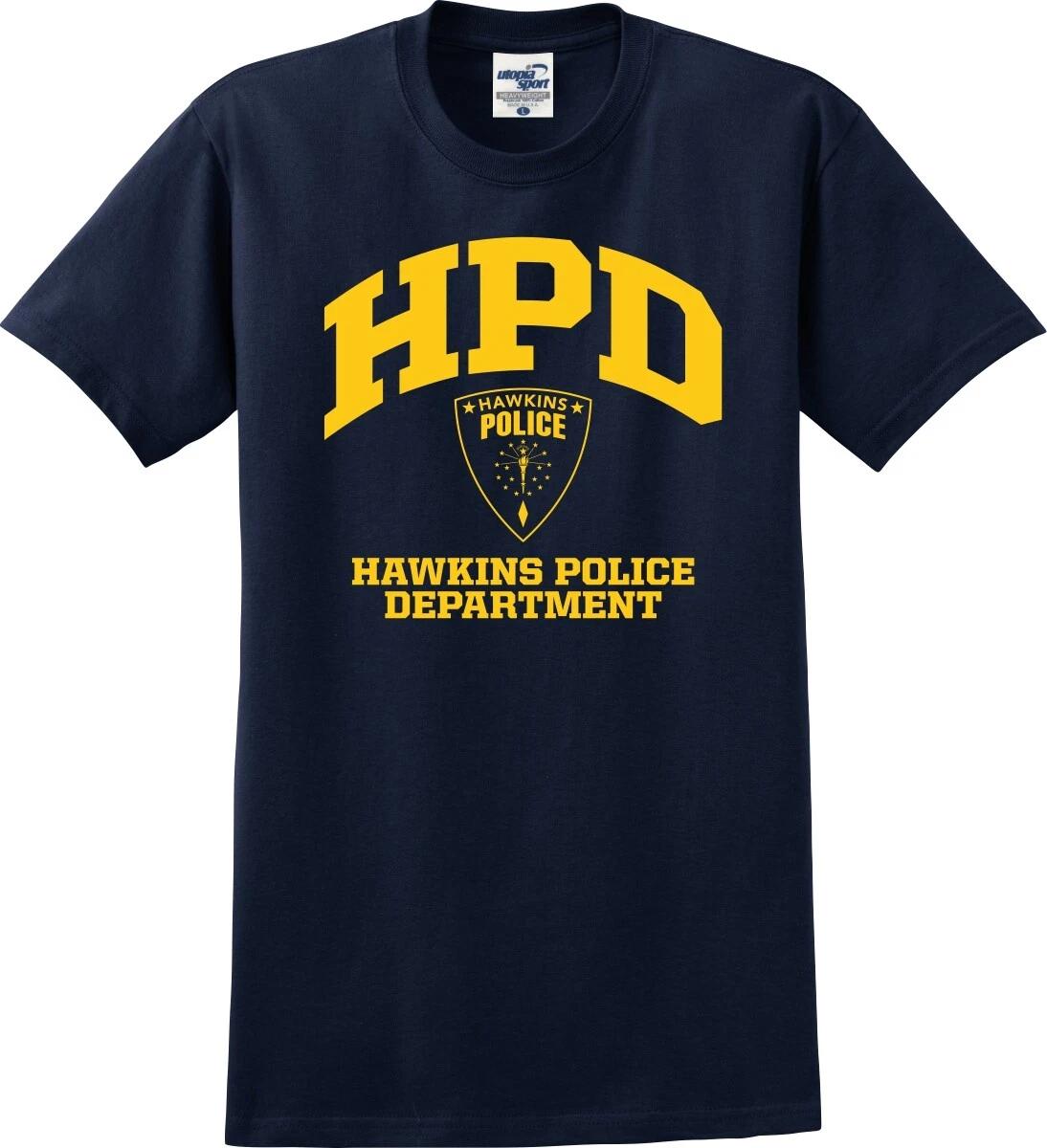 Hawkins Police Department Indiana HPD Badge Unisex T shirt (S-5X) 2XL