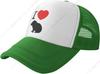 I Love Capybara Hat Mesh Cap for Unisex Women Adjustable Trucker Hat Baseball Cap