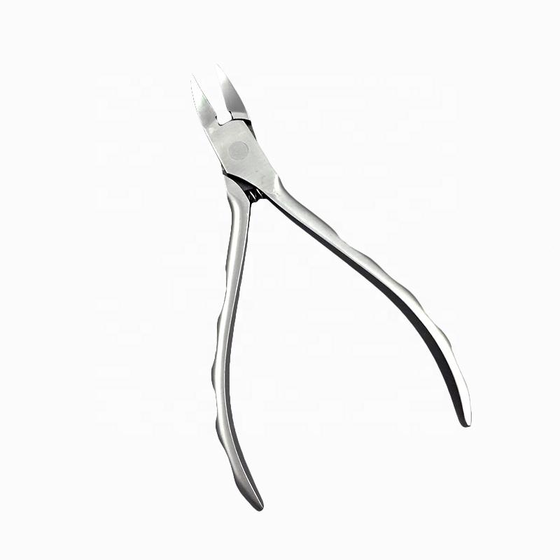 Jaw Extremely Sharp Cuticle Trimmer Scissors Stainless Steel Nail Clipper Cutter Remover Pedicure Manicure Tool Cuticle Nippers серебряный