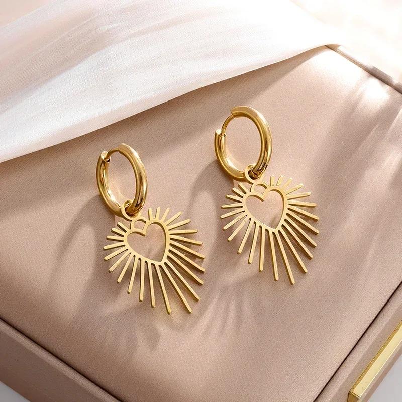 High Quality Hip Hop Cubic Zirconia Xo Letter Pendant Earrings Necklace Set for Men and Women Fashion Trend Jewelry