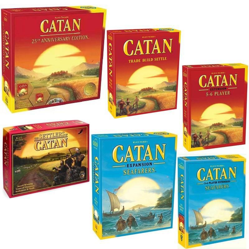 

«Настольная игра-головоломка «Остров Катан» на английском языке — издание к 25-летию» Catan Ocean Expansion 5-6