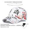 Unisex Colorful Eye Graffiti Print Baseball Caps Outdoor Adjustable Spring and Autumn Casual Sunscreen Hat