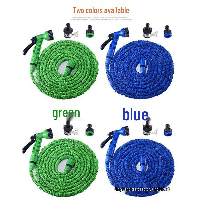 Ausdehnbarer Hochdruck-Gartenschlauch mit amerikanischem Anschluss und einziehbarer Wasserleitung