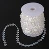 5-30M Crystal Beads Roll Acrylic Beads Roll Crystal Garland Beads Curtain Wedding Decoration DIY Party Decoration Home Ornaments