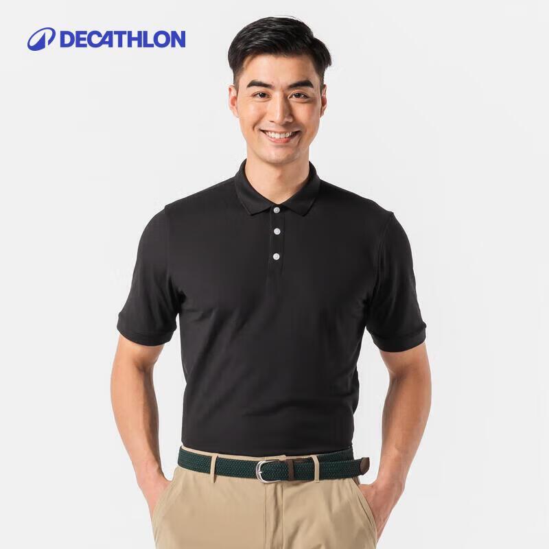 

Мужская дышащая рубашка-поло с коротким рукавом Decathlon для делового кэжуала XL