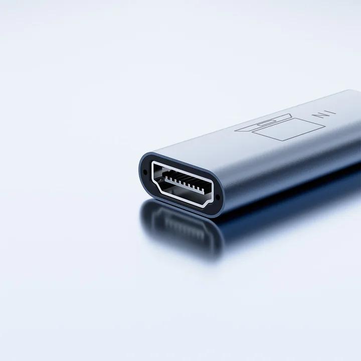 H6 Video Signal Conversion Hub for Laptop to Transmite Video Signal From USB-A/Non Full-Featured USB-C Port, M1/M2/M3 Chip