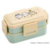 Skater Bento Box Chiikawa 600ml Antibacterial Fluffy Dome Lid 2 Tiers for Women Made in Japan PFLW4AG-A