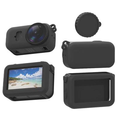 For DJI Osmo Nano Sports Camera Full Body Case Silicone Protective Cover Anti-scratch Case With Len Caps Accessories