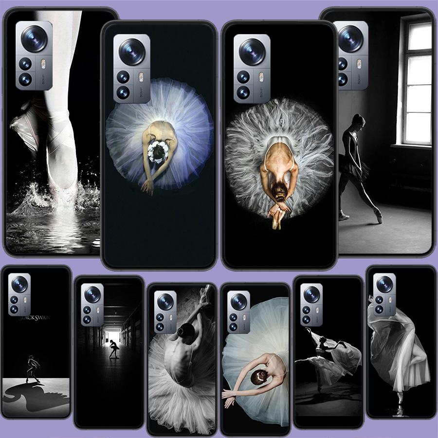 Ballerina Ballet Dance Girl Phone Case For Redmi Note 13 Pro Plus 14 Pro+ 12S 12 11S 11T 11E 11 10S 10 9S 9 Xiaomi Capa TPU