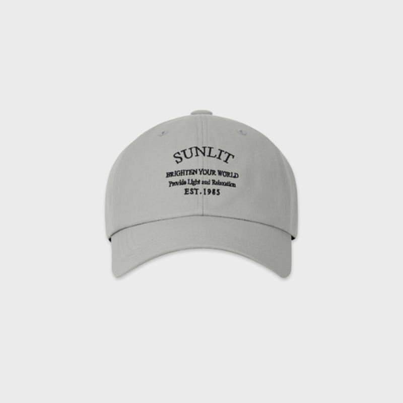 Solbelyst HERITAGE LOGO Keps (GRÅ)