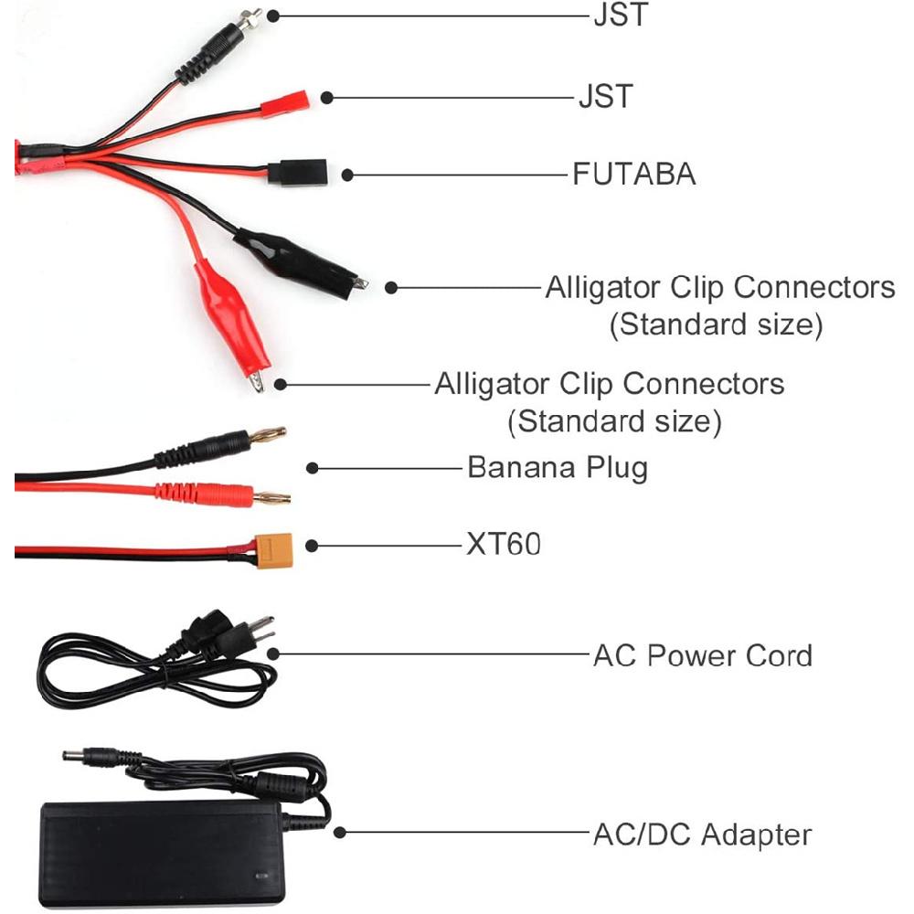 For Rc Lipo Nimh Lihv Battery B6 V3 Smart Balance Charger 80W Digital Discharger