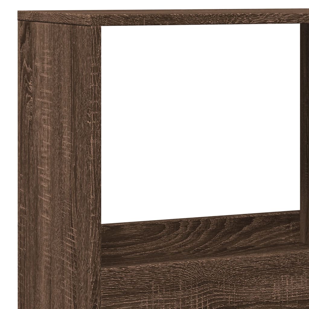 Bookshelf Oak Effect 100 x 33 x 175 cm Engineered Wood