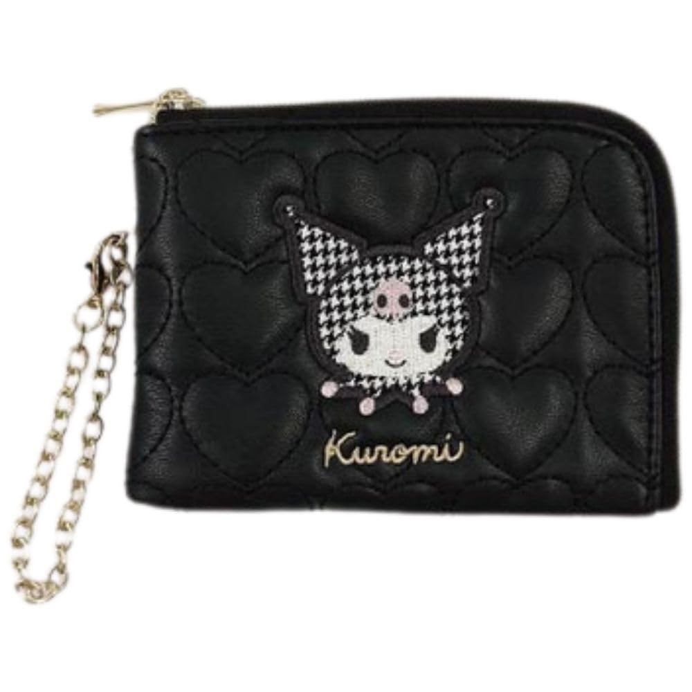 

Marimo Craft Sanrio Монохромная серия Ежедневный пропускной чехол Kuromi Kuromi Ш125 x В80 x Г15мм SRTZ-256