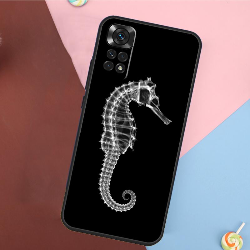 Starfish Seahorse Pattern Cover For Xiaomi Redmi Note 14 13 Pro 12 11 9 10 9S 10S 11S 12S Redmi 14C 10C 12C 13C Case