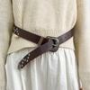 Rivet Y2K Punk Belt Solid Color Star Waistband Harajuku Western Studded Belt  Daily