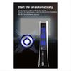 AS62 For PS5 Gaming Console Cooling Fan, Silent Noise Reduction Fan with LED Lights