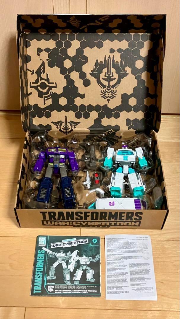 

[USED] TF Shattered Glass Optimus Prime & Shattered Glass Ratchet