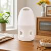 Bird Cage Water Dispenser Automatic Poultry Drinker with Sturdy Base and Handle for Fowl Coop Use