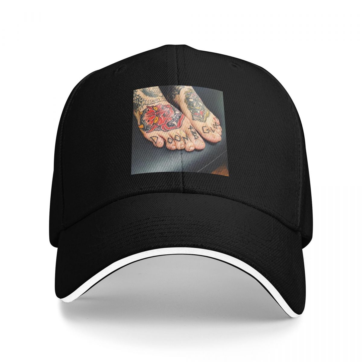 Frank Iero S Crusty Ugly Feet Baseball Caps Casquette Unisex Hats One Size