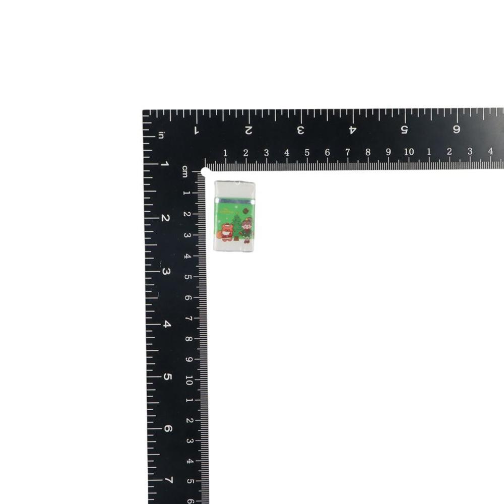 Ruční vánoční papírnická sada Guma nezanechávající stopy Pravítko Školní potřeby