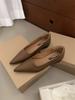 Fashion 2025 Spring New Slip-On Outdoor Casual Comfortable Daily Lightweight Loafers Elegant Pointed Toe Mules Women Ballet Flat Shoes
