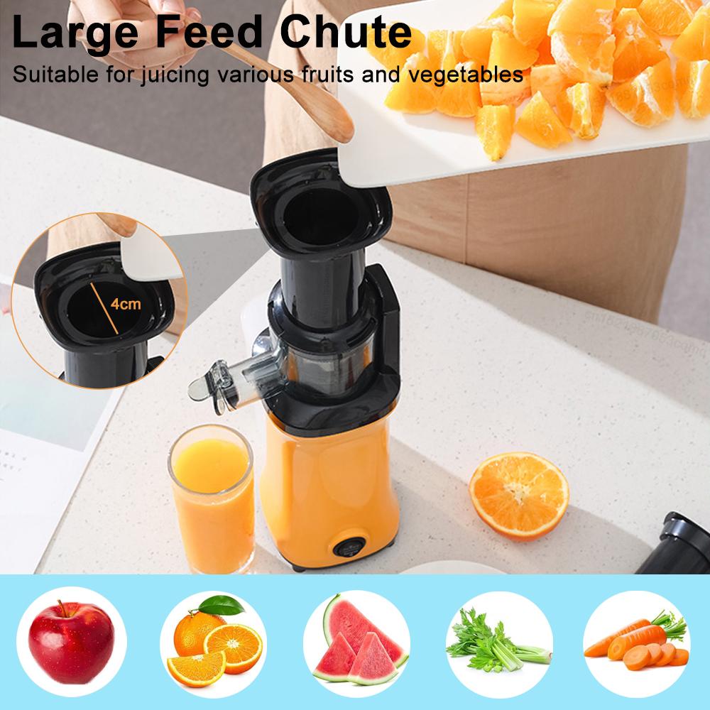 Portable Electric Juicer Juice Residue Separation Juicer for Household Vegetable Fruit MultiFunction Blender Mini Juice Squeezer