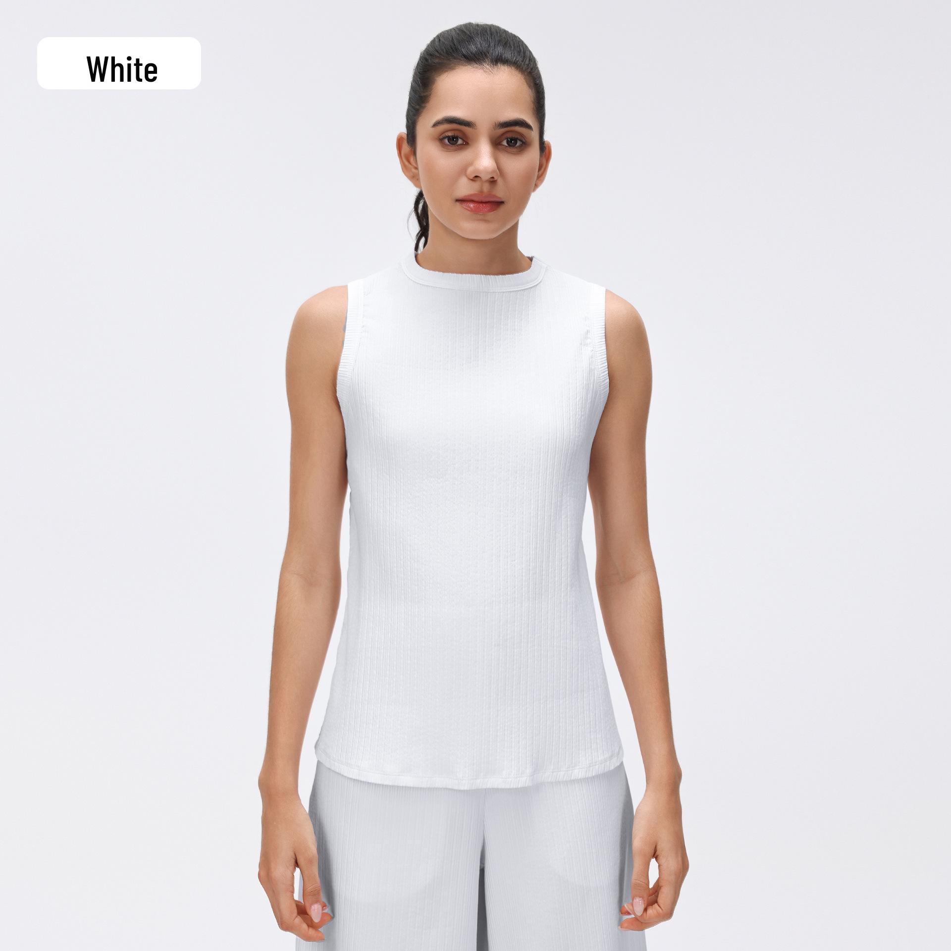 

Women s Sleeveless Summer Sports Vest, Versatile Slimming Yoga Top 6