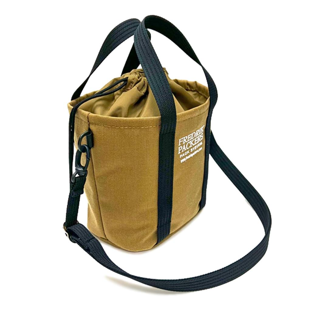 Fredrick Packers 1000D DRAWSTRING MINI Khaki TOTE, Women's,