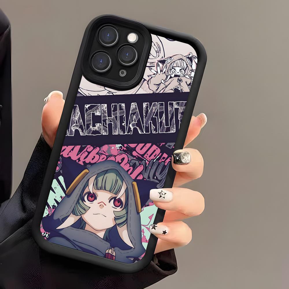 Manga G-Gachiakuta Phone Case For IPhone 17 Air 16 E 15 14 Plus 13 12 11 Pro Max Black Sky Eye Stepped Protective Case