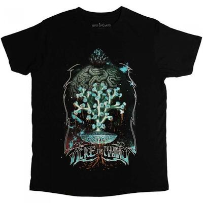 Alice In Chains Unisex Adult Spore Planet T-Shirt
